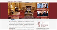 Desktop Screenshot of midtownexecutiveclub.com